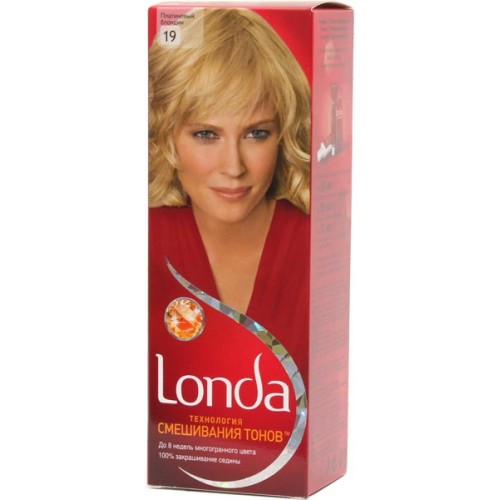 Краска для волос Londa Color 19 Платиновый блондин
