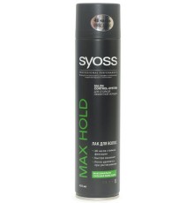 Лак для волос Syoss Max Hold №5 максимально сильная фиксация (400 мл)