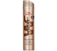 Лак для волос Wellaflex Блеск и Фиксация Суперсильная фиксация (250 мл)