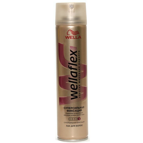 Лак для волос Wellaflex Супер-сильная фиксация (250 мл) Лак для волос Wellaflex Супер-сильная фиксация (250 мл)