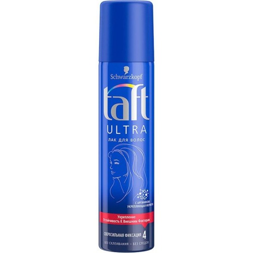 Лак для волос Taft Ultra №4 сверхсильная фиксация (75 мл)