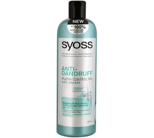 Шампунь Syoss Anti-Dandruff Anti-Grease Против перхоти (500 мл)