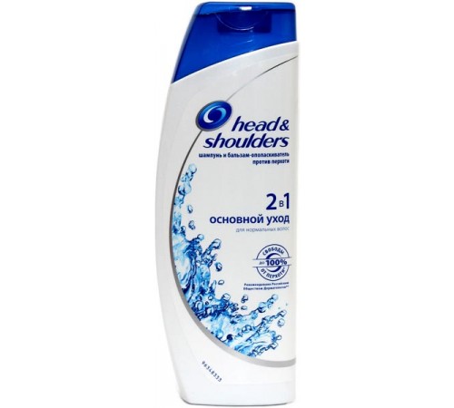 Шампунь Head & Shoulders 2в1 Основной уход (400 мл)