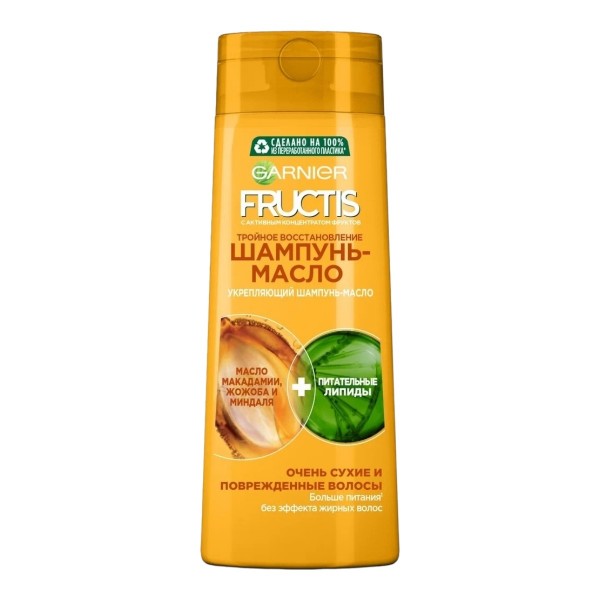 Шампунь-масло Garnier Fructis Тройное восстановление (400 мл)