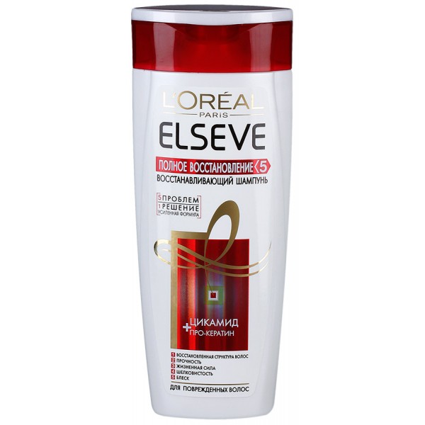 Шампунь L'Oreal Elseve Полное Восстановление 5 (400 мл) Шампунь L'Oreal Elseve Полное Восстановление 5 (400 мл)