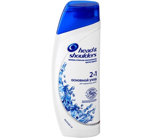 Шампунь Head & Shoulders 2в1 Основной уход (200 мл)