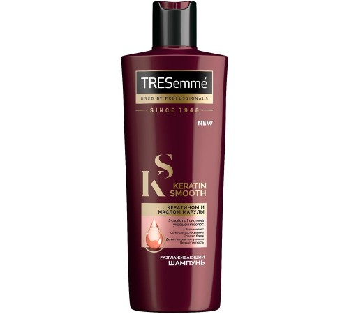 Шампунь Tresemme Keratin Smooth Разглаживающий (400 мл)