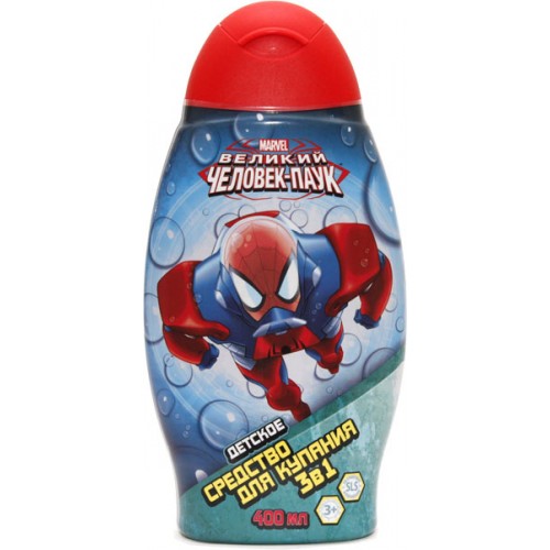 Средство для купания Spider-Man 3в1 (400 мл)
