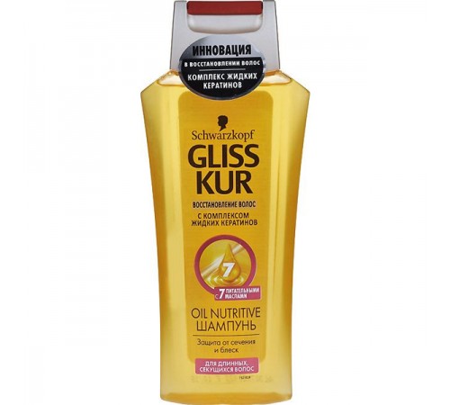 Шампунь Gliss Kur Oil Nutritive для длинных и секущихся (250 мл)