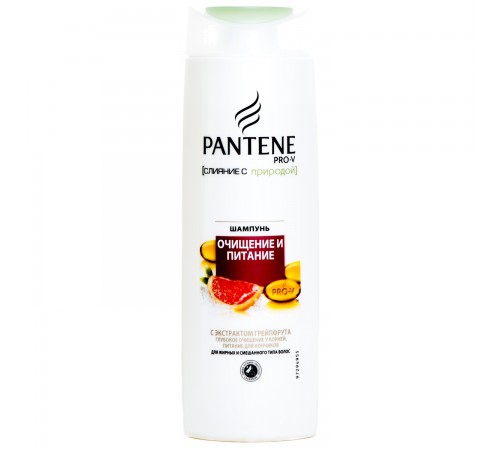 Шампунь Pantene Pro-V Слияние с природой Очищение и Питание (400 мл)