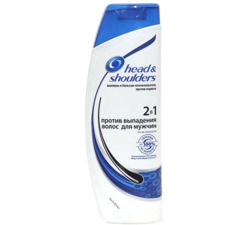 Шампунь Head & Shoulders 2в1 Против выпадения (400 мл)