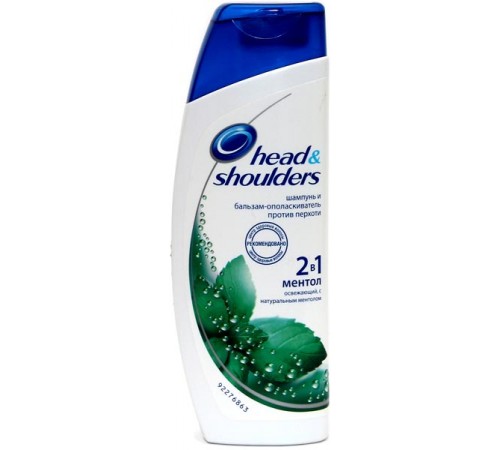 Шампунь Head & Shoulders 2в1 Освежающий Ментол (200 мл)