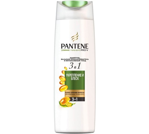 Шампунь Pantene Pro-V 3в1 Укрепление и блеск (360 мл)