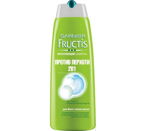 Шампунь Garnier Fructis 2в1 Укрепляющий против перхоти (250 мл)