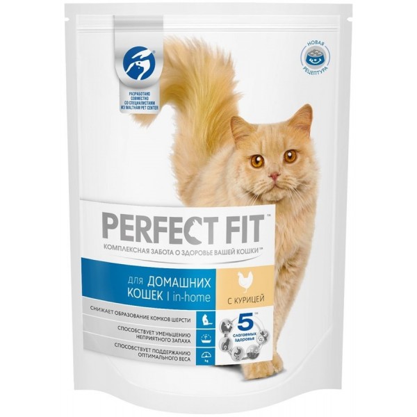Корм сухой Perfect Fit In-Home С курицей (190 гр) Корм сухой Perfect Fit In-Home С курицей (190 гр)