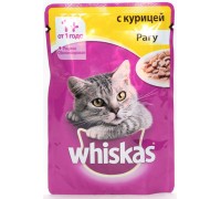 Корм для кошек Whiskas Рагу с курицей (85 гр)