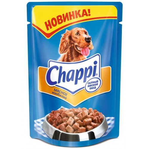 Корм для собак Chappi Мясное изобилие (100 гр)